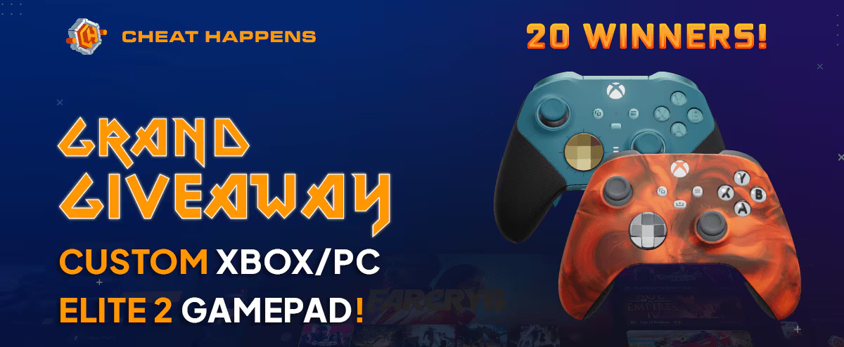 20 winners!!!! 

cheathappens.com/giveaway042024…

#giveaway #cheathappens #xboxcontroller #xboxgiveaway