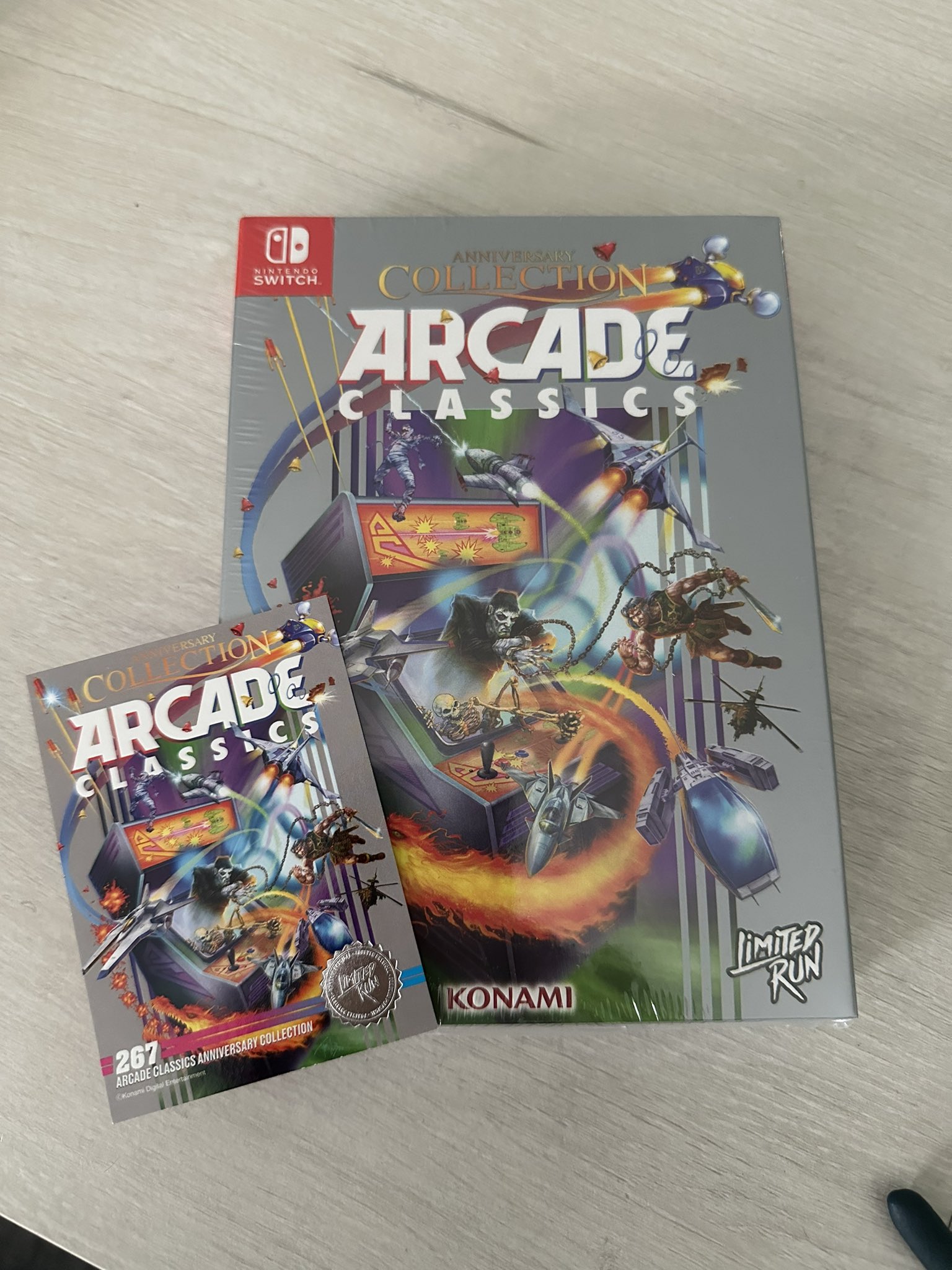 PlayStation4 - PS4 アーケードクラシックス アニバーサリーコレクション 海外版／中古 PS4 スタンダード]コナミ Arcade Classics Anniversary