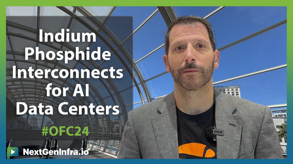 On @NextGenInfra_io’s #OFC24 Showcase, Robert Shore highlights the challenges network operators face in providing longer-reach connectivity between #AI clusters and the advantages of Infinera’s InP-based solution to interconnect AI infrastructure. Watch: bit.ly/43OXO3T