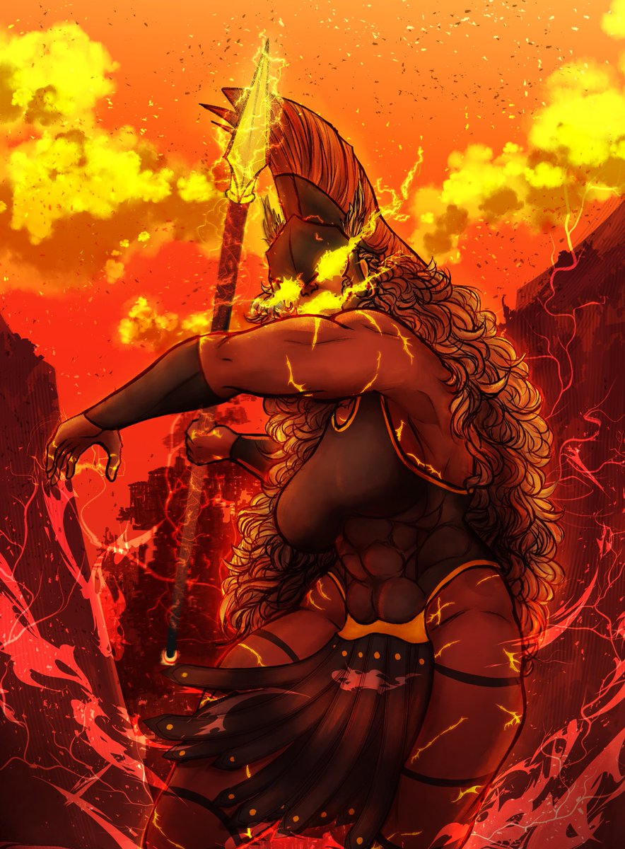 I got a chance to enter the Secret Satan this go around for the #genasiandaasimarsecretsatan2024 !! I was the Satan for @Bleach52184225 and I got to depict their character Bahidah! 🔥loved drawing her, she has such an amazing design!