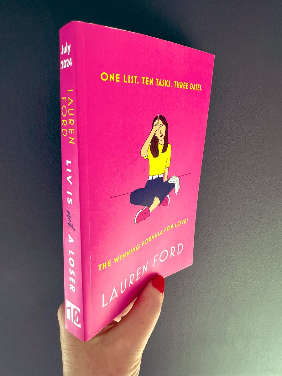 Thank you @ThanhmaiUK for sending me a copy of #LivIsNotALoser by @LaurenMFord which is out on 11th July from @canelo_co. With a daughter called Liv this has caused much amusement in our family before I’ve even read it!