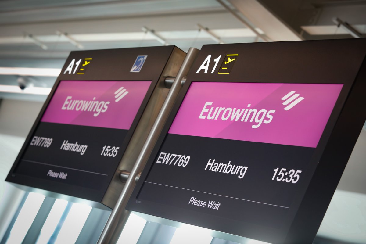 You can now travel to Hamburg from Manchester Airport with @eurowings 🇩🇪 This new route is a 4 x weekly service operated by a mix of A320 and A319 aircraft; departing on Sunday, Monday, Thursday and Friday. ✈️