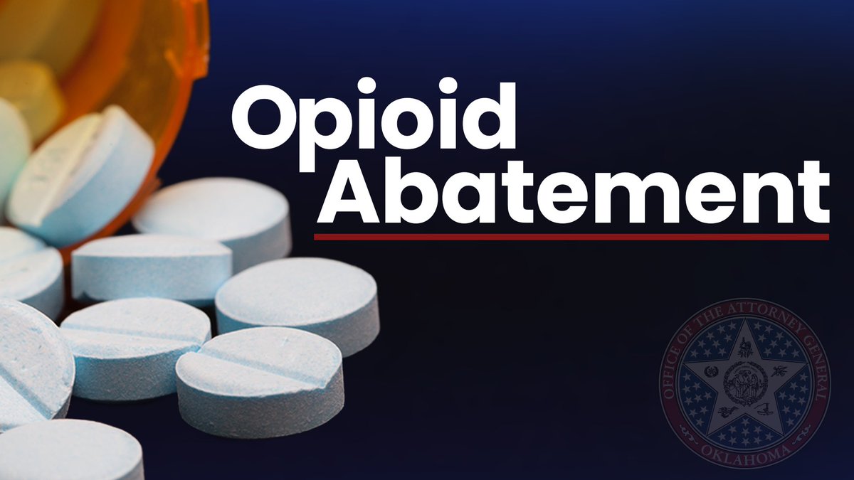 My office is reviewing 101 applications for the first distribution of grant funds from the Oklahoma Opioid Abatement Board. It is important these funds get to local communities to remove fentanyl and other deadly opioids from our streets. oag.ok.gov/articles/101-s…