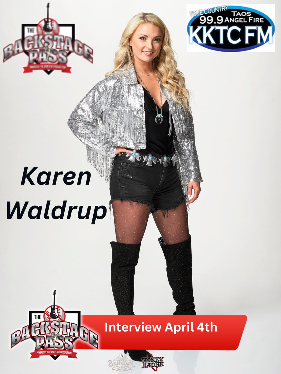 My interview with @karenwaldrup from @TheVoice_TF1 tune in below: thesportsguyspodcast.com/backstage-pass… @NickCanizales