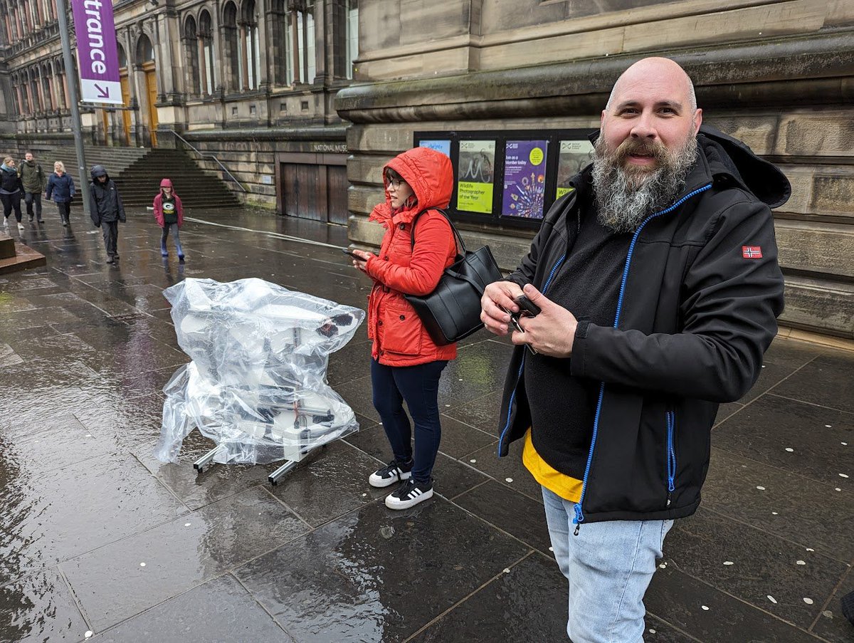 How it started. How it ended.

Nice weather for fish...
#EdinburghScienceFestival #EdiSciFest