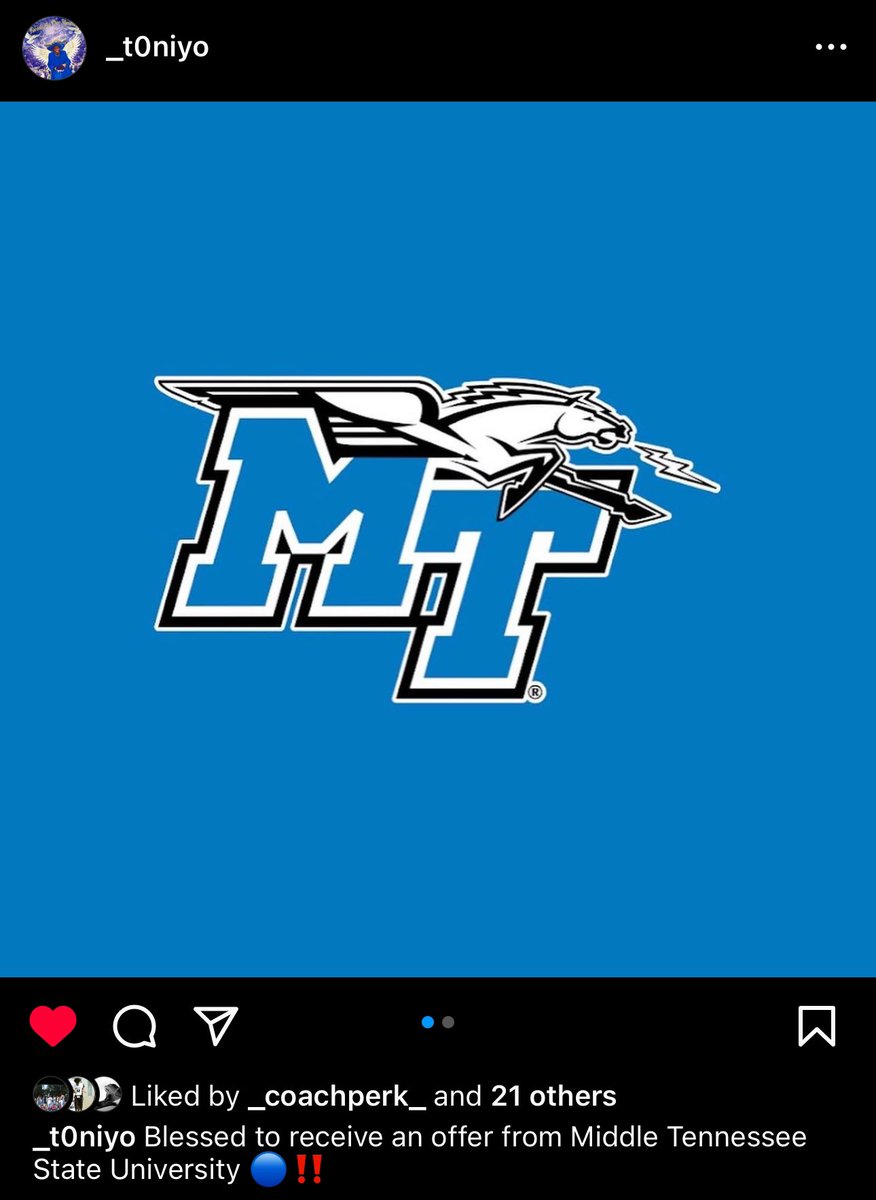 Congrats to Offer #12 for @iiAntoniyosmith coming from @MTSUFOOTBALL #WildcatNation #RecruitTheJoy