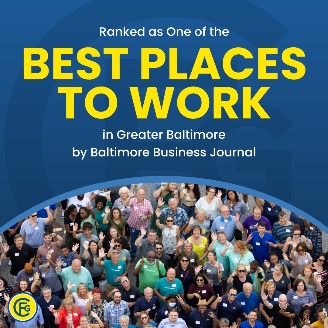 We’re thrilled to announce that for the fourth consecutive year, we’ve been recognized in Baltimore Business Journal’s 2024 Best Places to Work Awards. Congratulations to all honorees – we can’t wait to celebrate with you on May 16 at Camden Yards! bit.ly/49u0pl0