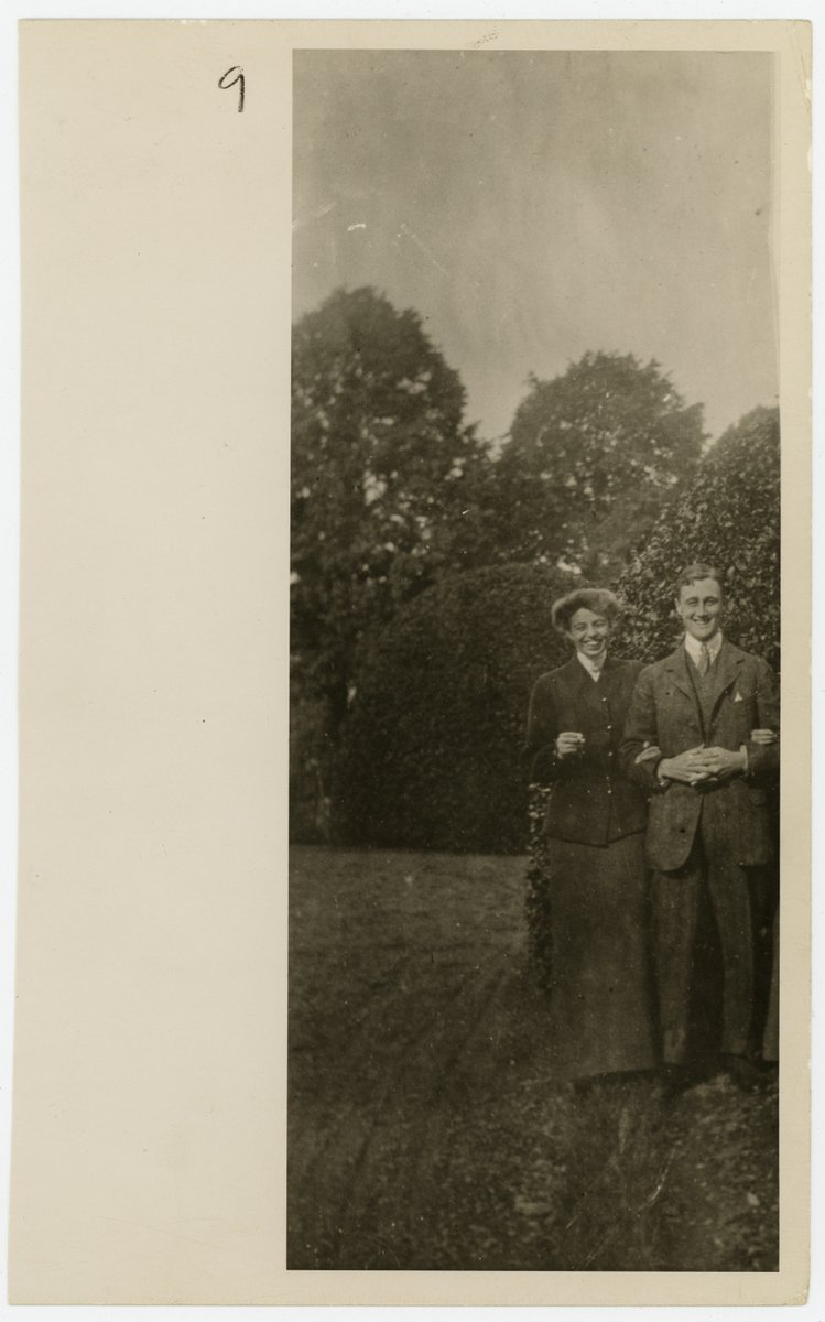 We love these #ArchivesSnapshots from FDR and Eleanor's European honeymoon in 1905.