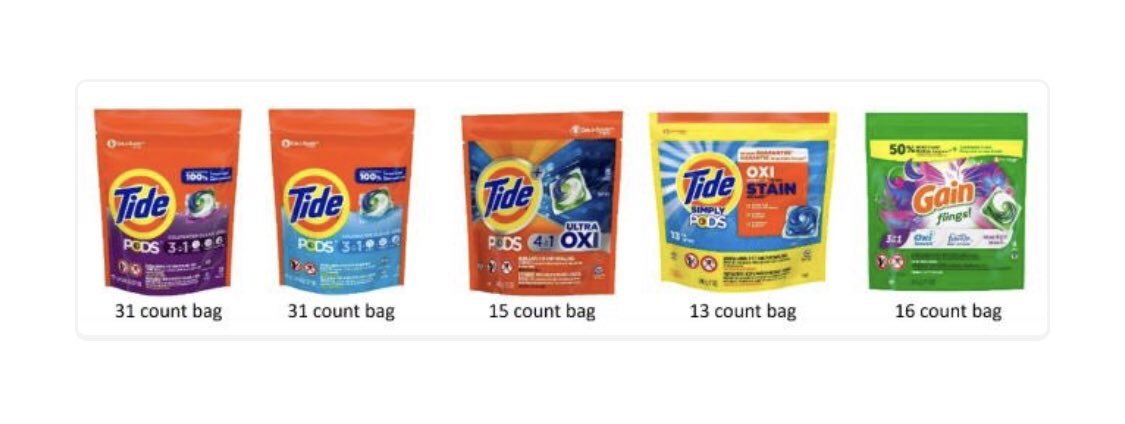 Melanie Ng (@citymelanie) on Twitter photo RECALL on a number of laundry detergent pod bags.
More info here: recalls-rappels.canada.ca/en/alert-recal…
<a href="/CityNewsTO/">CityNews Toronto</a> RECALL on a number of laundry detergent pod bags.
More info here: recalls-rappels.canada.ca/en/alert-recal…
<a href="/CityNewsTO/">CityNews Toronto</a>