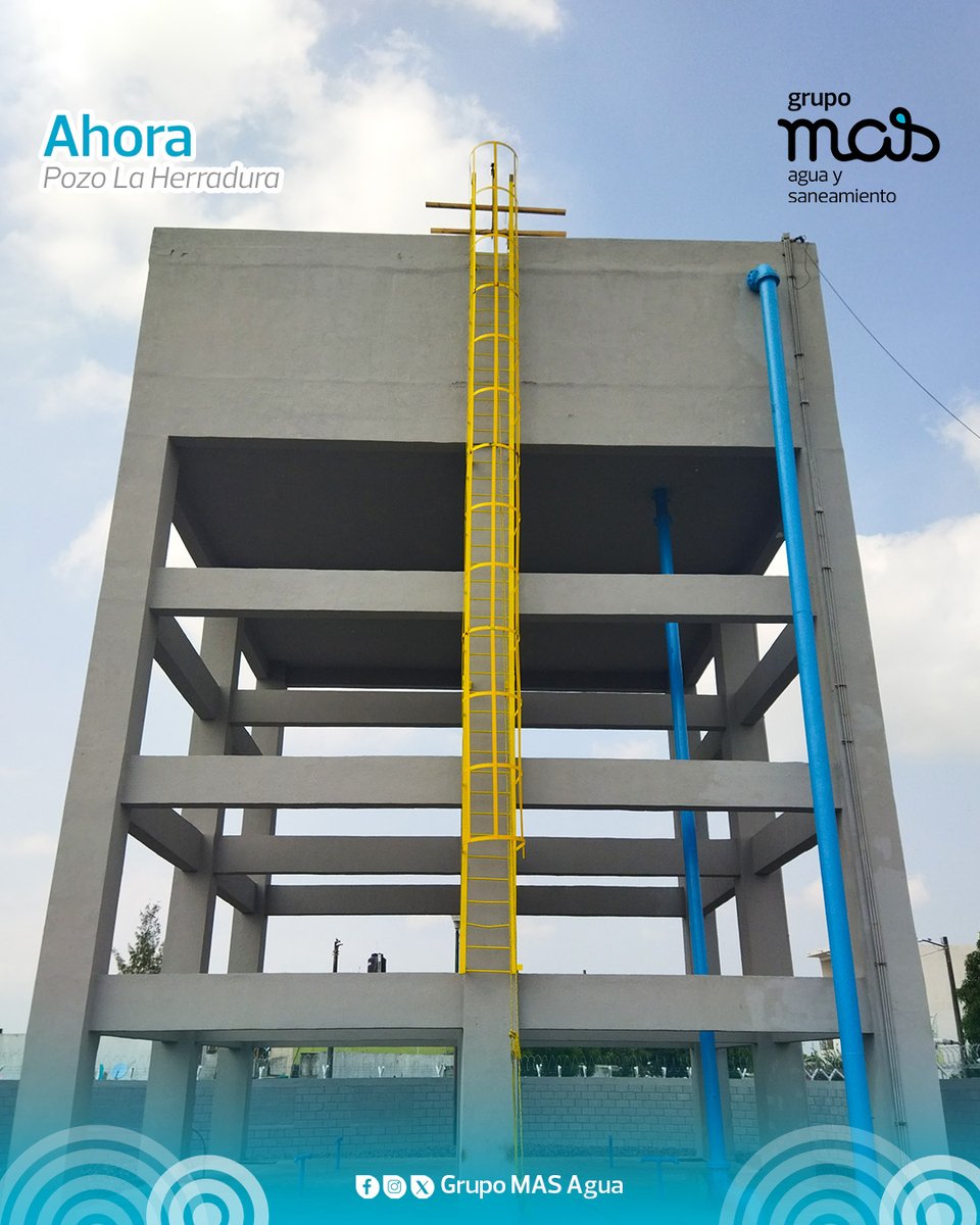 GrupoMASAgua's tweet photo. Continuamos comprometiendos con mejorar la calidad de nuestros servicios. Por ello te mostramos la remodelación del Pozo de agua del fraccionamieto la Herradura 💧👷🔧
#MASObras #MASInversiones #GrupoMAS https://t.co/ZVBalWEV5G