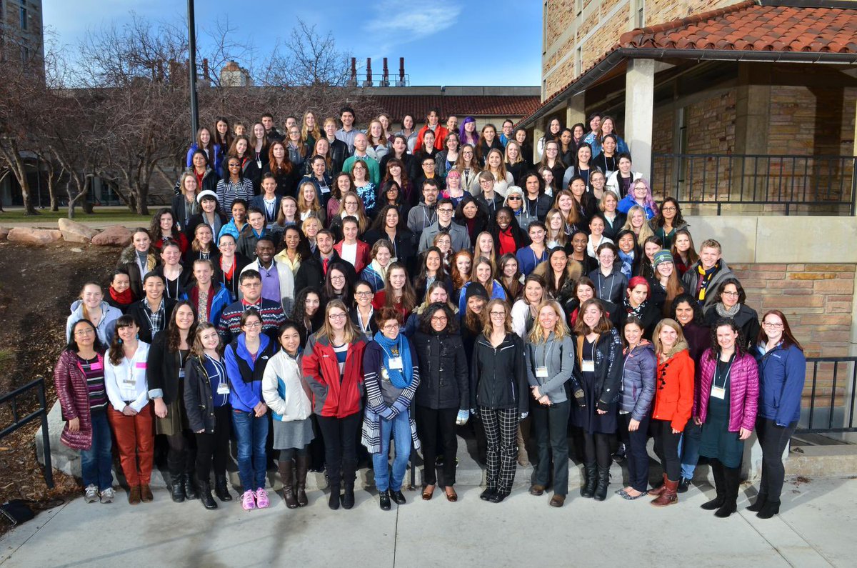 The Conference for Undergraduate Women and Gender Minorities is coming back to @CUBoulder in January 2025! 👏 CU Boulder Physics and @JILAscience are co-hosting the conference which will bring 150 students from the Midwest region to Boulder!