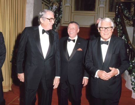 Cary Grant, Gregory Peck and Frank Sinatra