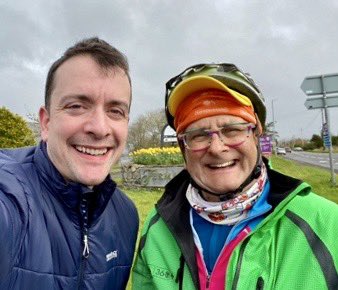 You never know who you might bump into when crossing the Donegal-Fermanagh Border. Wacaday! 😂