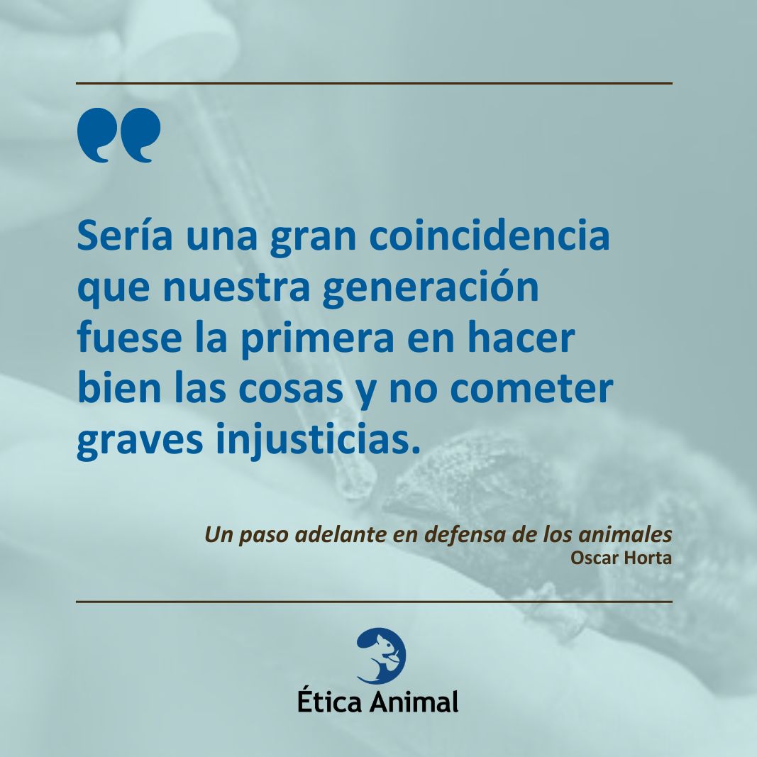 Si todavía no los conoces, te recomendamos el libro de Oscar Horta #UnPasoAdelanteEnDefensaDeLosAnimales Un libro que no debe faltar que explica de forma sencilla por qué y cómo defender a todos los animales. Podéis encontrarlo en vuestra librería, en @plazayvaldes.