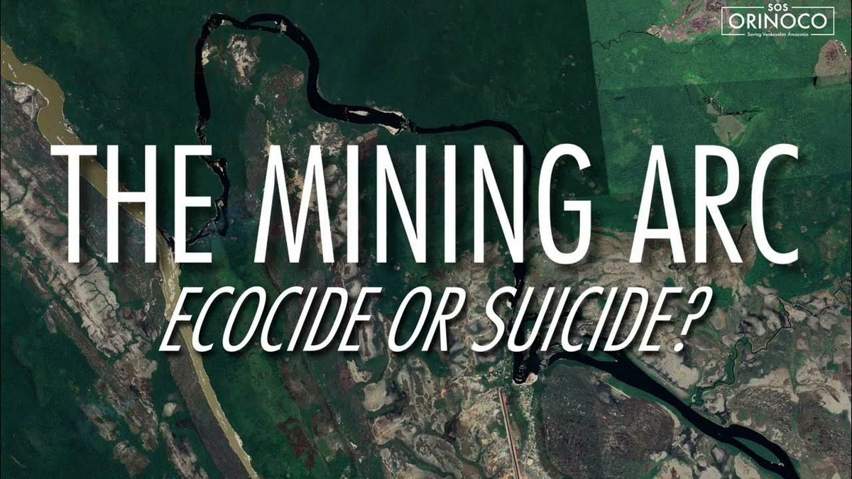 Why should you care about Venezuela's Amazonia? 'The Mining Arc: Ecocide or Suicide?' reveals the devastation from illegal mining endorsed by the Maduro government in Venezuela. 'The Americas Today' podcast features producers Cristina & Santiago Burelli. buff.ly/3J7I0Q9