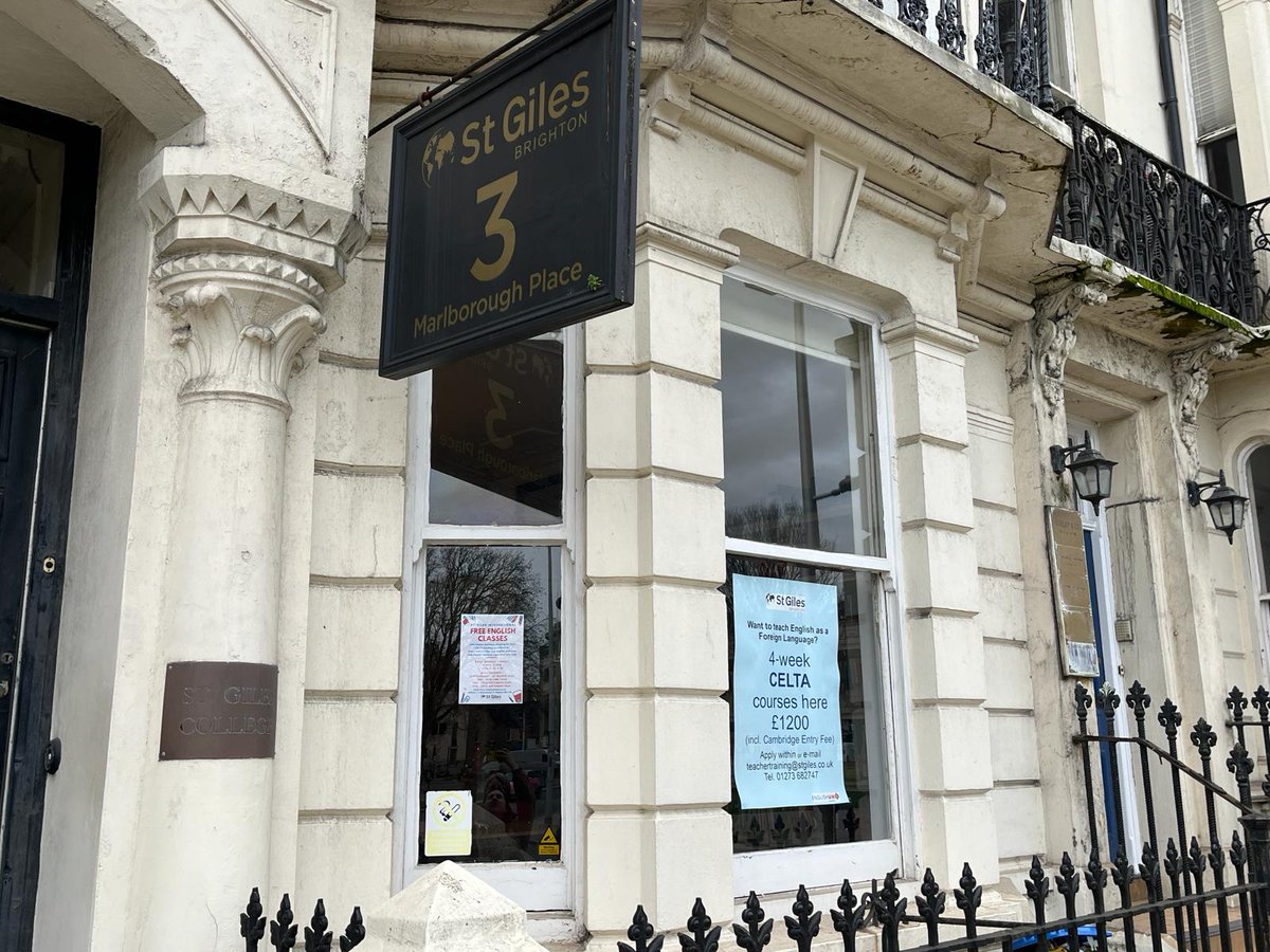 Short break in Brighton, grabbed a photo of where my ELT journey began 🤩 #CELTA #ELT