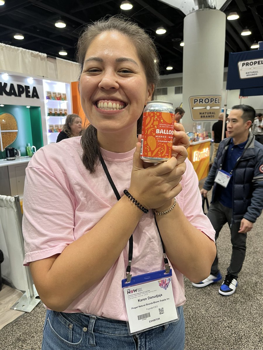Juliana Casale (@attackofthetext) on Twitter photo First time in Vancouver & having a blast at the CHFA trade show 🤗
Spent yesterday walking the floor, handing out <a href="/waterballoonco/">waterballoon</a>; will be helping a founder friend rep her brand today from 12-3.
Stop by the Popoff booth in Incubator Alley to say hi if you’re here! First time in Vancouver & having a blast at the CHFA trade show 🤗
Spent yesterday walking the floor, handing out <a href="/waterballoonco/">waterballoon</a>; will be helping a founder friend rep her brand today from 12-3.
Stop by the Popoff booth in Incubator Alley to say hi if you’re here!