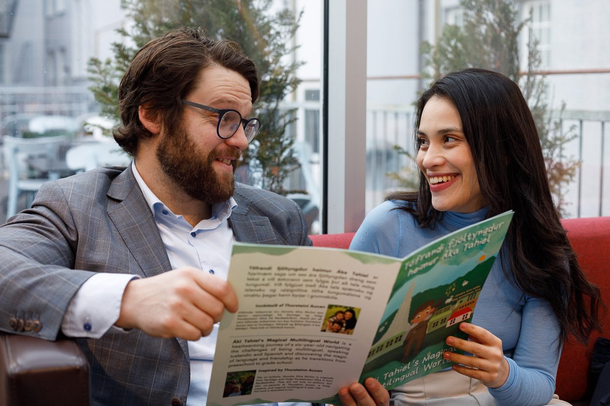 Wanting to celebrate multiculturalism and families like their own, Alondra Silva Munoz and Helgi Silva Þorsteinsson took it upon themselves to write a children's book. Read all about it: : grapevine.is/icelandic-cult… #rvkgrapevine #iceland