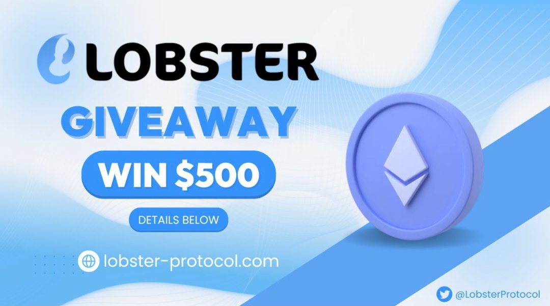 Cryptogether_'s tweet photo. 🎁 Giveaway de 𝟱𝟬𝟬$ 🎁

Pour participer:

🖤 RT &amp; Like
🔥 Follow @LobsterProtocol &amp; @Cryptogether_
🟣 Rejoins leurs discord : https://t.co/np3BfaBKud
🫂 Tag 2 poto

⏳ Tirage au sort le 12/04 

Merci à eux pour ce cadeau, et que la chance soit avec vous. https://t.co/UXOIHdS4Kz