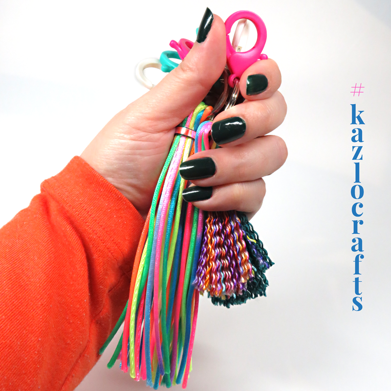 Colorful tassels will be listed on kazlocrafts.com
 good sensory touch and feel

#etsy #etsyhandmade #keychains #supportsmall #makersgonnamake #wixwebsite #tassels #mothersday2024 #MentalHealthMatters #sensory