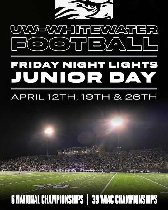 Thank you <a href="/CoachMcLin/">Marcus McLin</a> for the junior day invite!