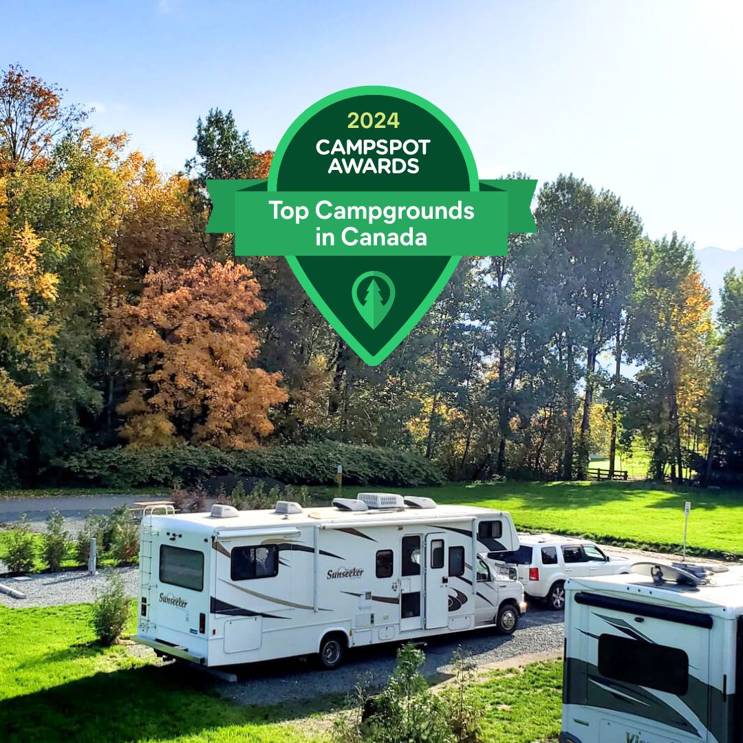 CampingBC's tweet photo. Pathfinder Camp Resorts Awarded "Top 10 Campgrounds in Canada 2024" by @Campspot 
https://t.co/sHwAeXt4a4 https://t.co/dx8abJ58vU