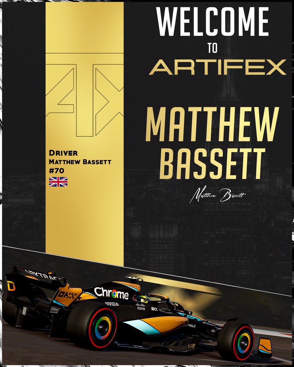Artifex Sim Racing (@artifexracing) on Twitter photo .#ATXSIM | Driver Signing ๐๏ธ
We are excited to welcome <a href="/MattBassett70/">Matthew Bassett</a> to the team as a PC Driver, we canโt wait to see how he can contribute to the team.
Welcome Matthew ๐ฌ๐ง .#ATXSIM | Driver Signing ๐๏ธ
We are excited to welcome <a href="/MattBassett70/">Matthew Bassett</a> to the team as a PC Driver, we canโt wait to see how he can contribute to the team.
Welcome Matthew ๐ฌ๐ง