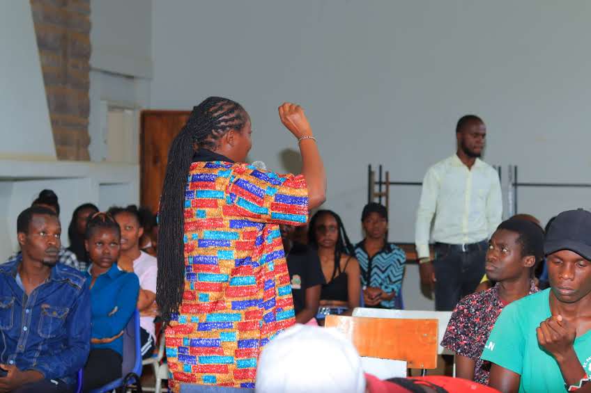 TheAlphonce's tweet photo. Today had an impactful events on reproductive health and personal development, thanks to Dr Lucy for your wonderful talk. https://t.co/jY7nHIzVkW