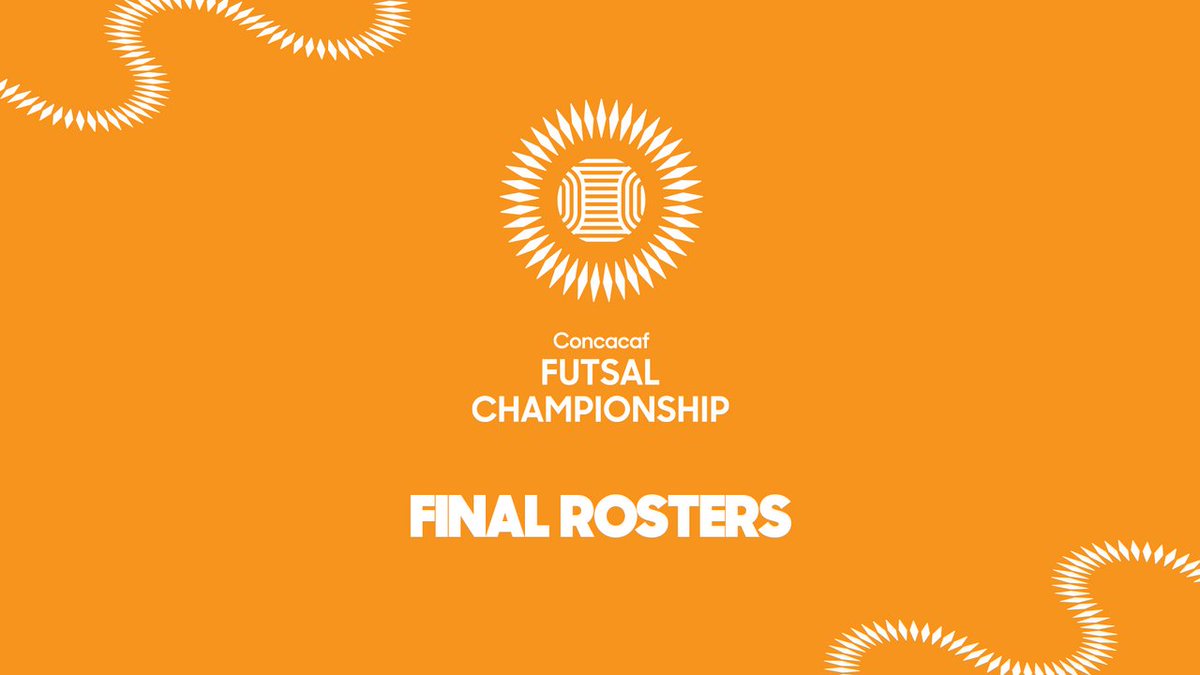 2024 Concacaf Futsal Championship rosters announced All the details here ➡️ bit.ly/3PQ7Zzy ⚽🔗