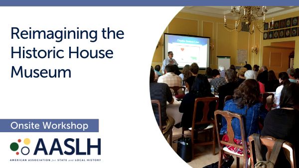The deadline to register for our one-day workshop 'Reimagining the Historic House Museum' in Laurel, MD is next Friday. This workshop includes an analysis of the most important opportunities and threats facing historic sites in America. Register at tinyurl.com/RHHWorkshop.