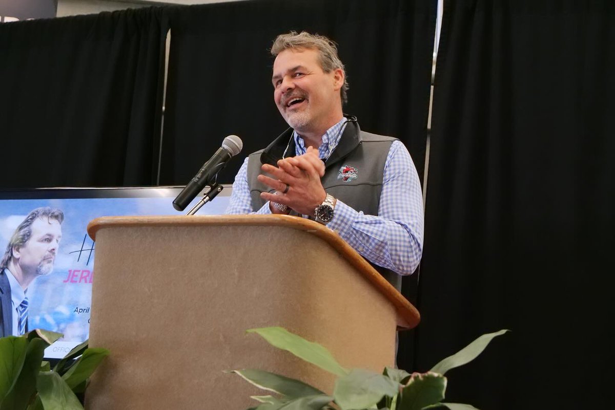C_RiverDragons's tweet photo. April 5 is OFFICIALLY Jerome Bechard Day! 🥳

There is no one more deserving! Thankful for our Head Coach.

HAPPY BOOM DAY!!!! https://t.co/tcRfixVKJ9