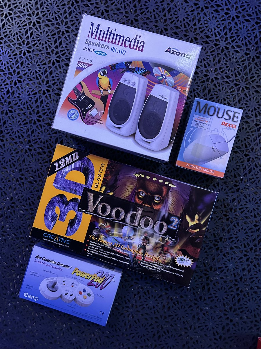 Ready for some 90s gaming! 😎 #retrogaming #90s #voodoo2 #3dfx #multimedia #retrocomputers