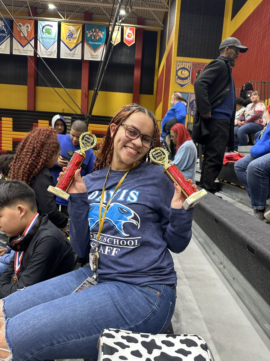 DavisMiddle's tweet photo. Congratulations falcons! Our MESA team places first in wearable technology and second MESA USA NEDC!   #WeAreDavis https://t.co/aTU1BWM6kb