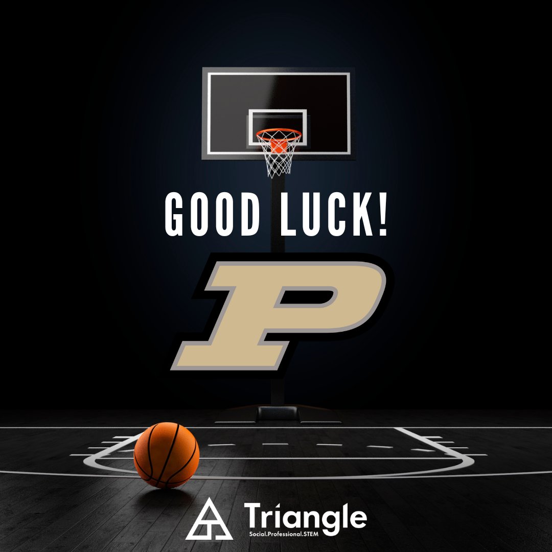 🏀🔥 Wishing Purdue  the Best of Luck in the Final Four! 🔥🏀

Hey Boiler Nation! 🚂 Let's rally behind our Purdue Boilermakers as they gear up for the Final Four showdown! Hoping our Purdue chapter gets a win and has a safe weekend! 🎉🏀

#BoilerUp #FinalFour #PurdueTriangle