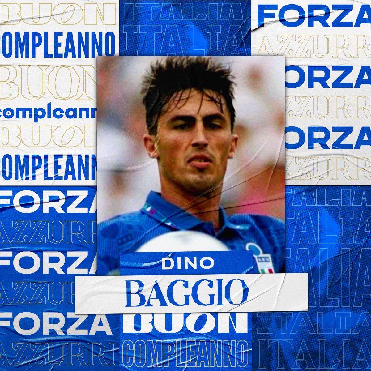 📷 Buon compleanno a Dino Baggio📷 Compie 📷📷 anni il centrocampista protagonista ai Mondiali statunitensi del 1994  60 presenze e 7 gol in Nazionale 📷 📷 Campione d'Europa U21 (1992)