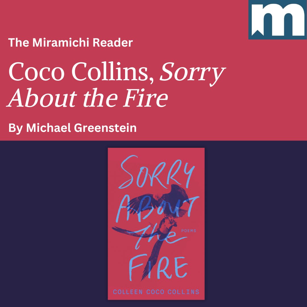 'Collins’ mind torques language, thesaurusing wings tipped in water colours for shrike and crane; her lexical lick of an enhancing sensibility is evident throughout this collection.'—@miramichireader miramichireader.ca/2024/04/coco-c…