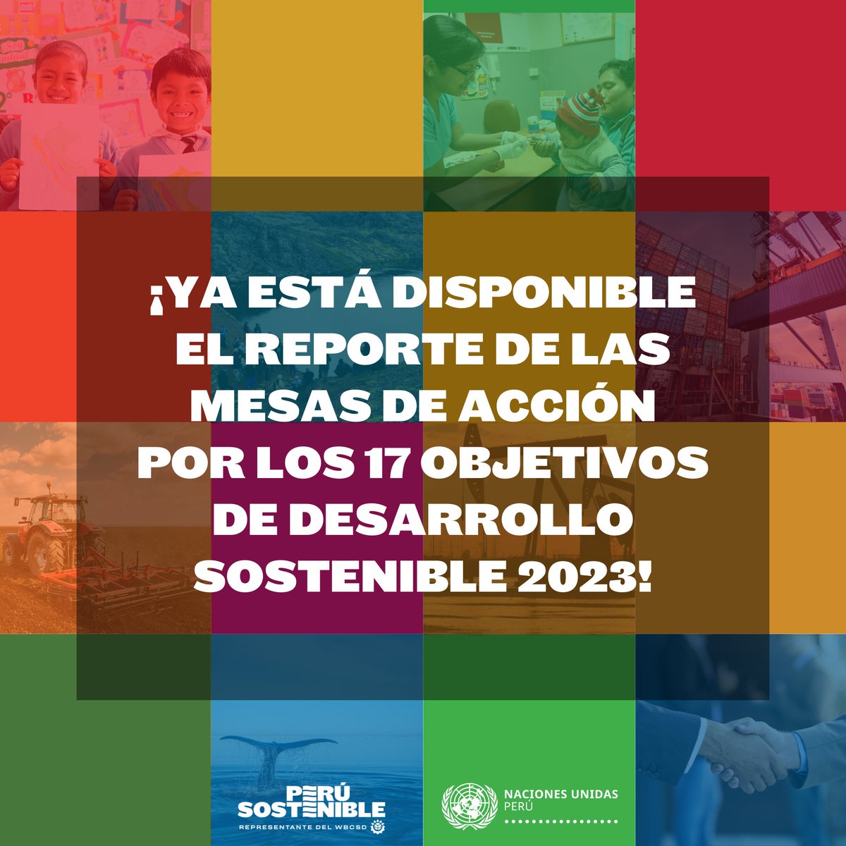 Compartimos con ustedes el reporte de las Mesas de Acción por los Objetivos de Desarrollo Sostenible 2023. 📌Descarga el reporte completo aquí: lnkd.in/eCBbpQu3 #ObjetivosDeDesarrolloSostenible #Sostenibilidad #PerúSostenible @_perusostenible