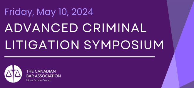 The full schedule for the Advanced Criminal Litigation Symposium has been announced and it includes keynote remarks by former Supreme Court of Canada Justice Thomas Cromwell👨‍⚖️ and many other stellar sessions. 

Register today: cbapd.org/details_en.asp…