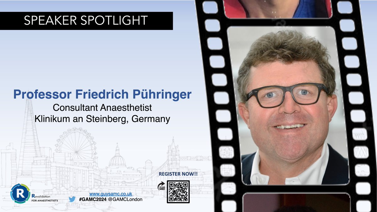 also joining our expert faculty this year for #GAMC2024 is Professor Friedrich Pühringer from Germany! Remember if you cannot make it to London you can join us virtually as well as in person, with all 3 streams live to choose from!! Register here 👉bookcpd.com/course/gamc2024