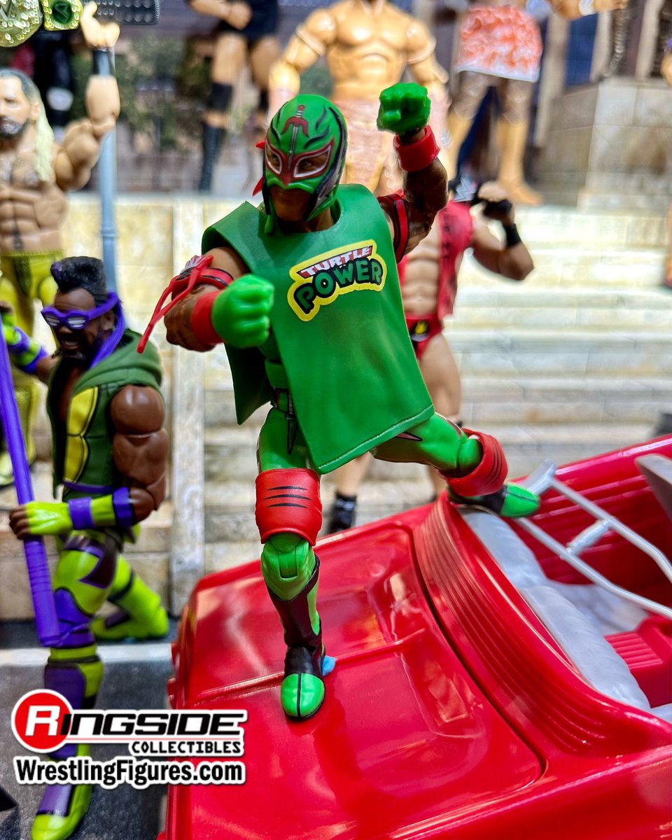 COWABUNGA! The stars of WWE are crossing over with the Teenage Mutant Ninja Turtles!

Here is part 1 featuring <a href="/TrueKofi/">Kofi Kingston</a>, <a href="/AustinCreedWins/">Austin Creed</a>, <a href="/WWERollins/">Seth Rollins</a>, &amp; <a href="/reymysterio/">♛Rey Mysterio❔</a> as the Turtles!

Thanks goes out to <a href="/RingsideC/">Ringside Collectibles</a> &amp; remember, use code MAJOR to save 10%.

#ScratchThatFigureItch