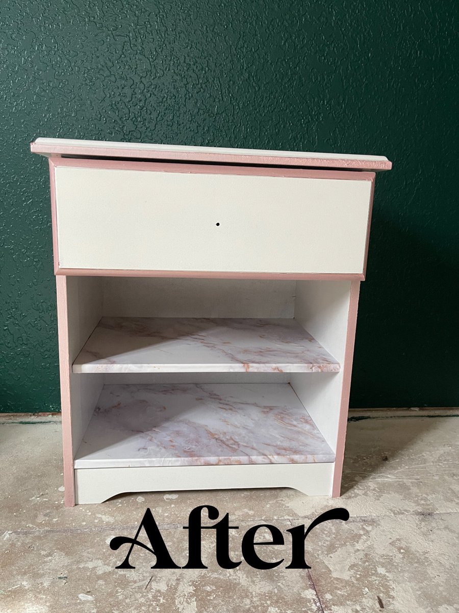 Not perfect, there’s a learning curve with the paint, but it came out like I hoped. #beyondpaint #furnituremakeover #everythingoldisnewagain