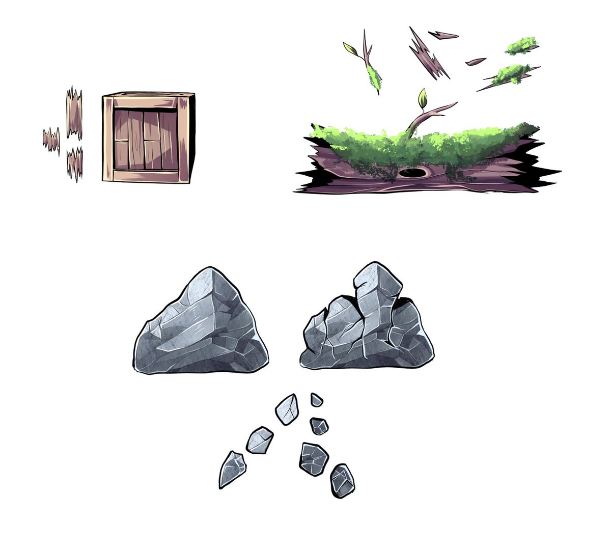 Spookypandagirl's tweet image. Reupload 

BEHOLD

ASSETS!

been having fun  creating assets for or video game