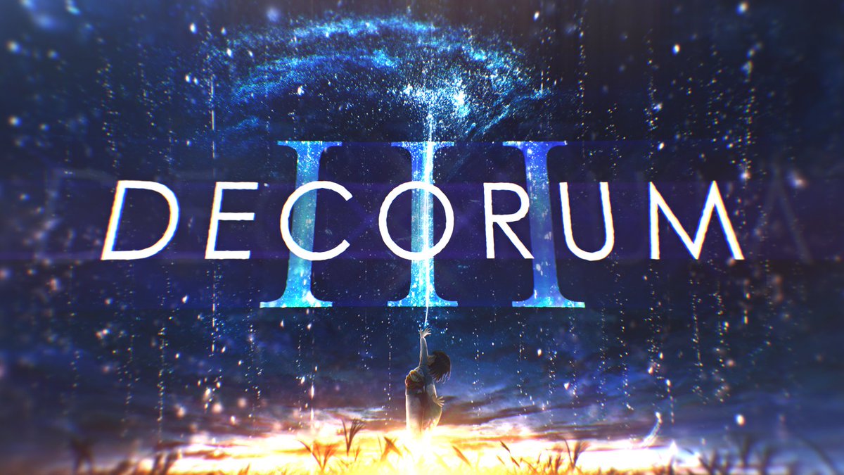Decorum III 

youtu.be/rS9CFtTYATY via
<a href="/YouTube/">YouTube</a>