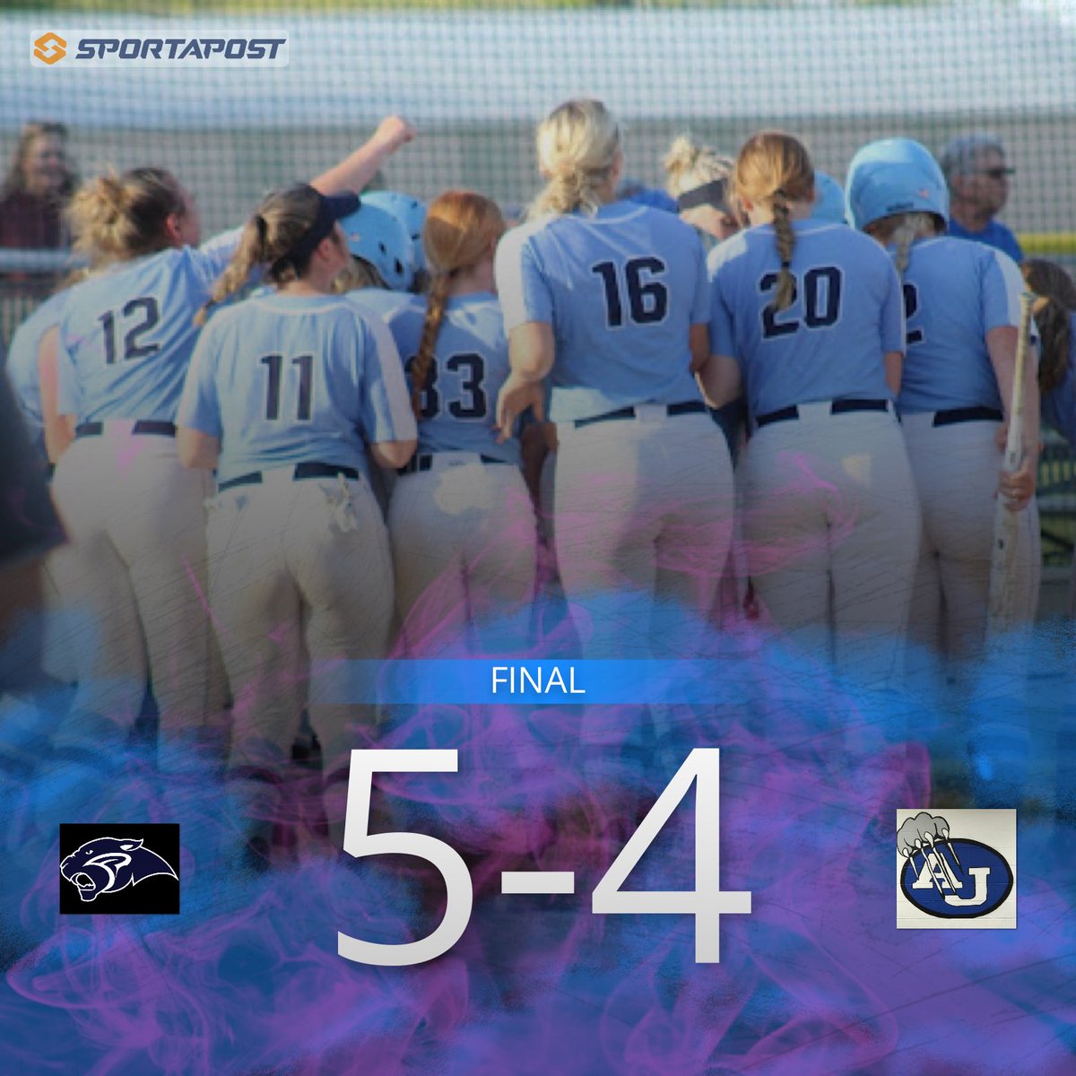 Softball Final: 8 innings

Pyatt goes the distance allowing 3 earned with 7 strikeouts! 

The Panthers plate 3 runs in the bottom of the 8th, capped by a Layla Yates walk-off double! 

Keene: 2-4, RBI
Bruns: 2-4, RBI
Adcock: 2-4
Yates: 2-4, 3RBI