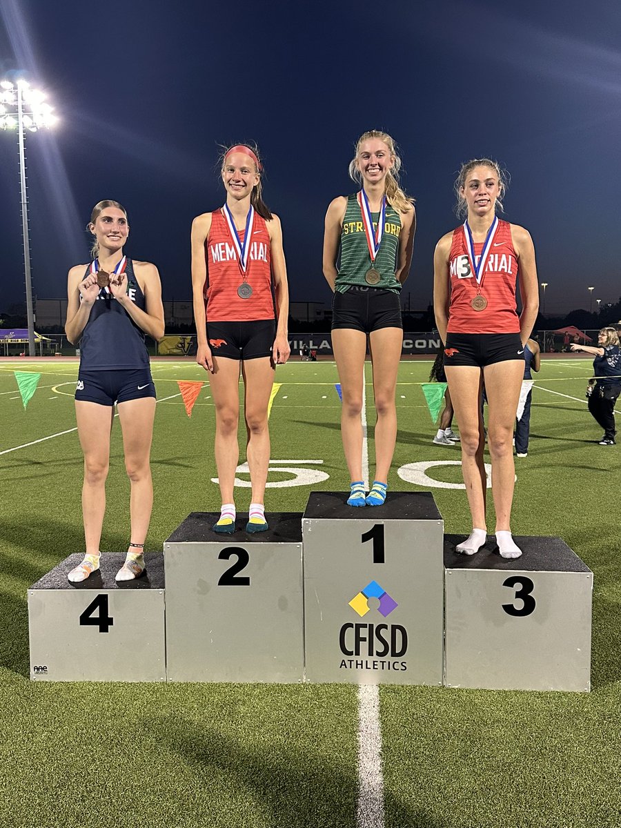 Congratulations to Liza Heitmann and Niamh Collins for their success on the track at District last night.

Liza - 2nd🥈 400m (59.92)
Niamh- District Champ 🥇 800m (2:15) ; District Champ 1600m (5:04)

On to Area for both!