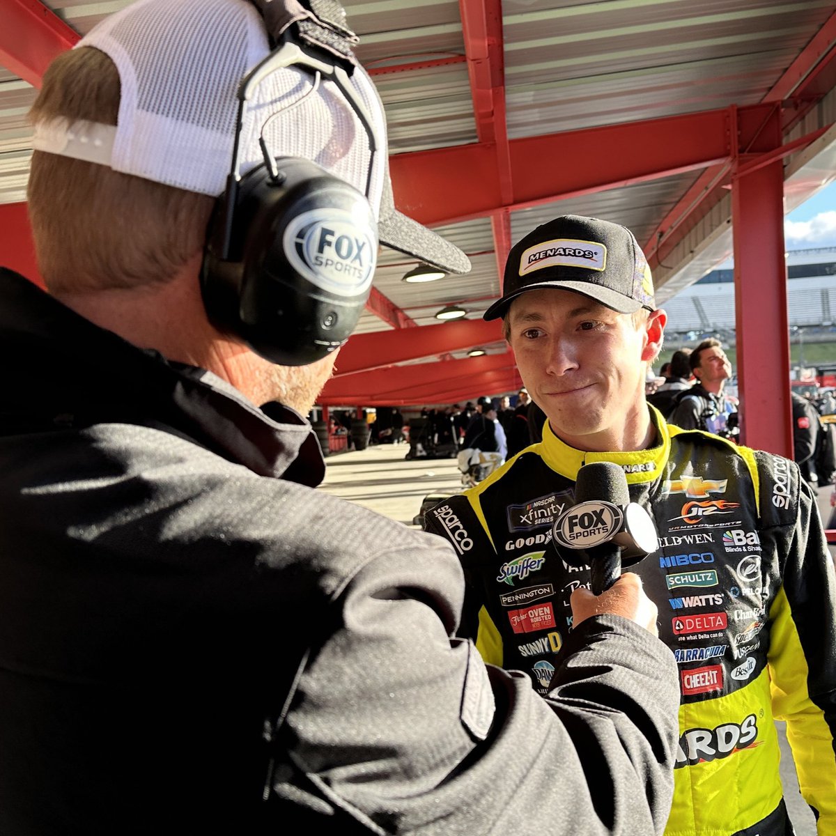 JRMotorsports's tweet photo. POLE FOR BRANDON JONES! https://t.co/tp356aZ2kb