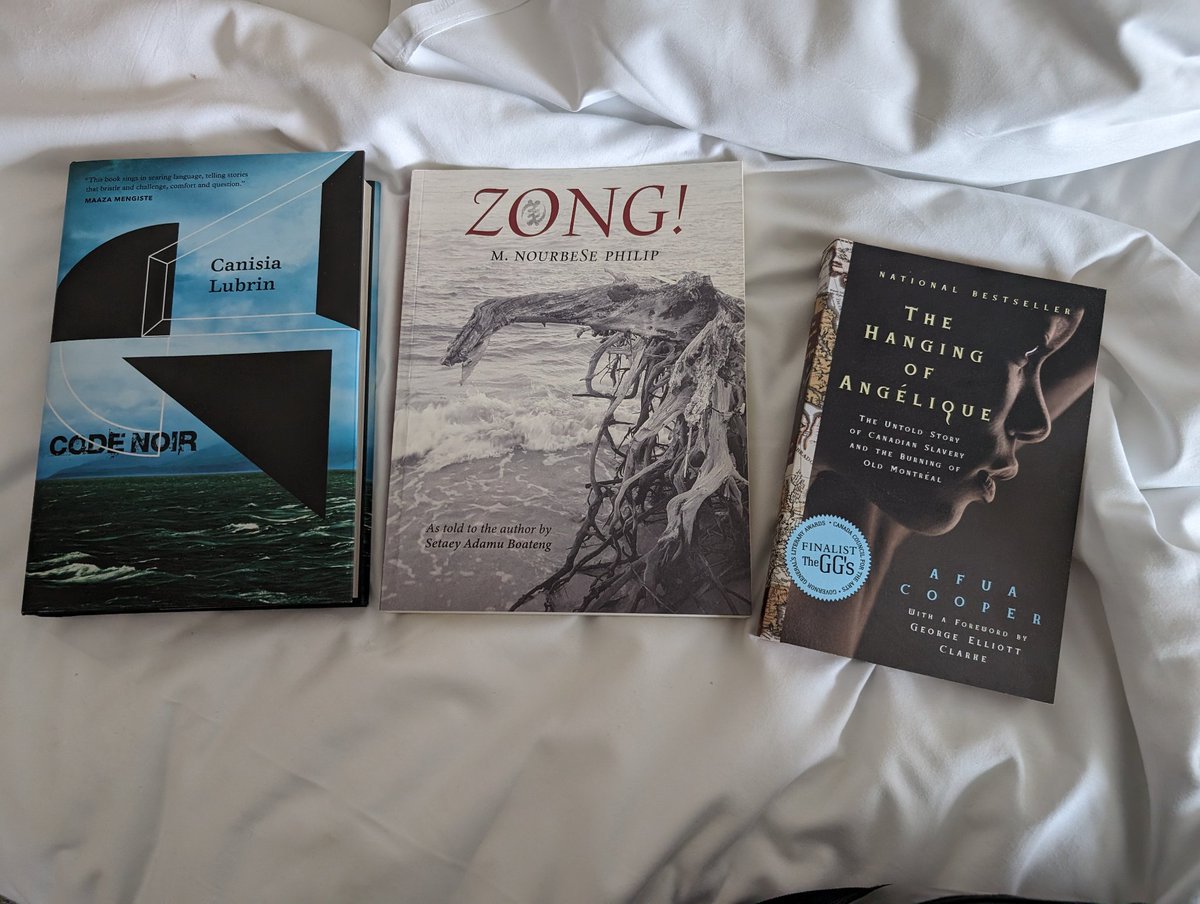 #ASECS24 I love that @ASECSOffice is now the kind of conference that honors and hosts poet @mnourbese Thank you to @ADFRNTBooklist for providing copies of Zong! & other wonderful books