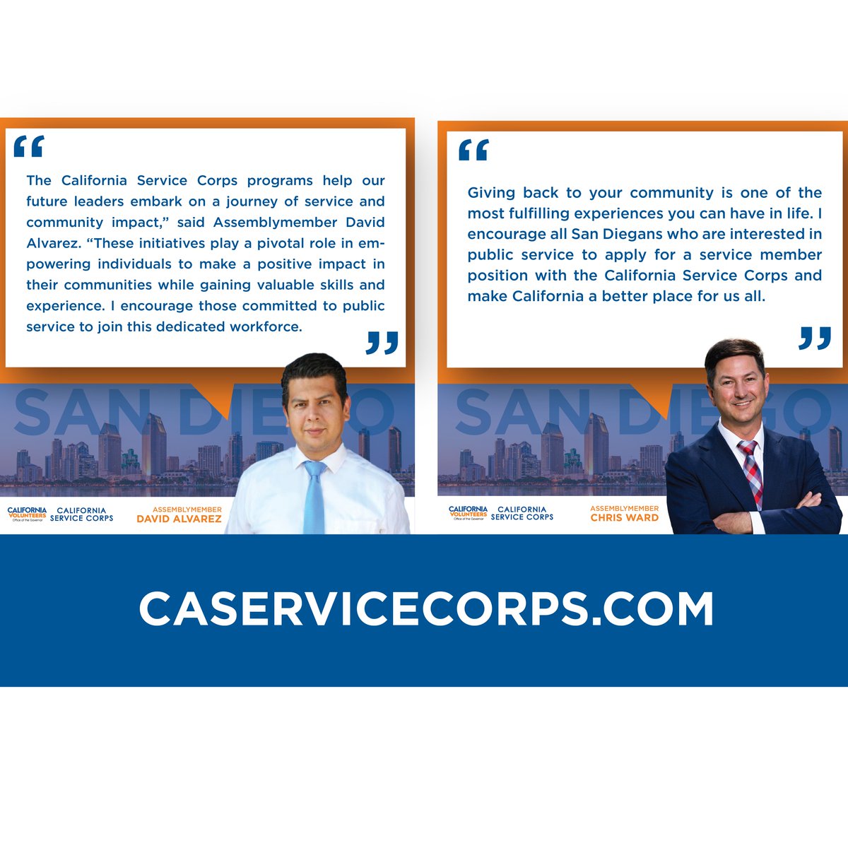 Join San Diego's movement! 🎉 Leaders back the California Service Corps recruitment. Get paid, make a difference, seize economic opportunities. ➡️ Apply at CAServiceCorps.com. Don't miss out!