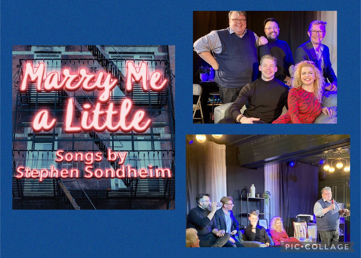 @LAMBCO_Prods @richardlambert9 #MarryMeALittle was all we’d hoped for: a dream team @Shelley_Rivers @MarkusSodergren w @aaronclingham playing all the notes, & in the right order! A special #Sondheim production from @RobertMcWhir Great Q&A too hosted by @craigglenday chair of SSS!