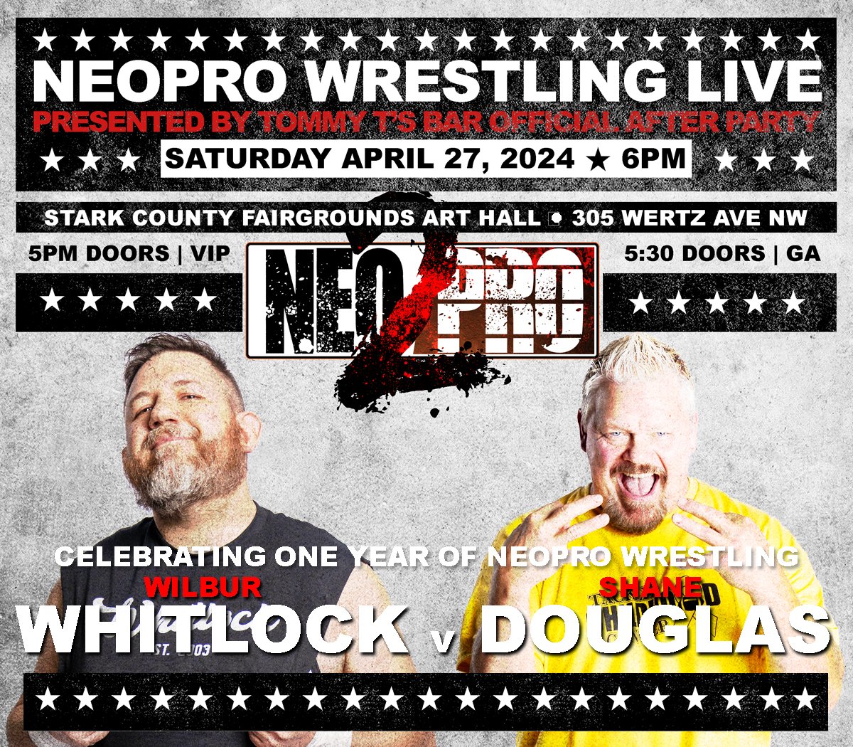 ‼️MATCH ANNOUNCEMENT‼️ General admission tickets are available NOW at NEOPROTIX.com and at 1134 30th St NW in Canton at Marco's Pizza!